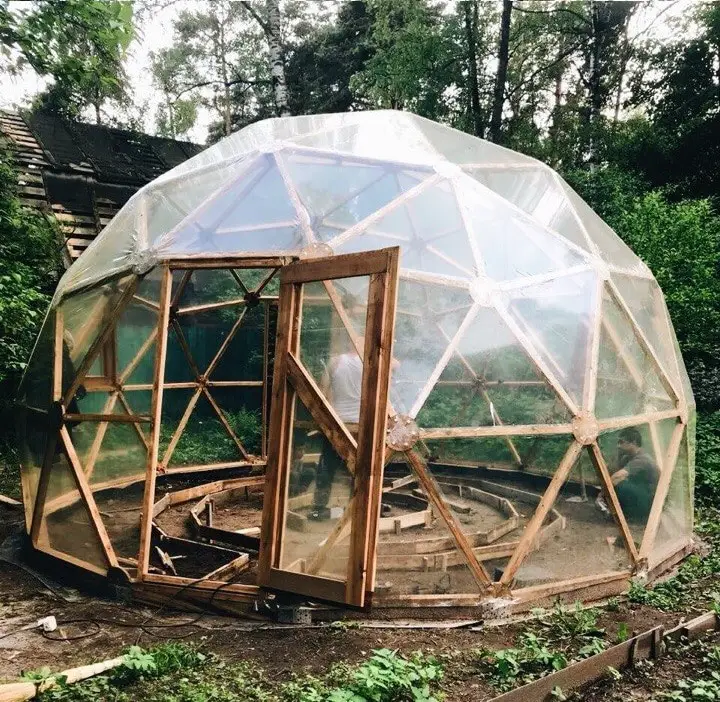 Create Your Very Own Dome Greenhouse And Enjoy An Abundance Of Refresh Flowers And Plants Throughout The Year!