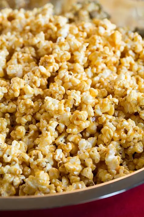 Creating Irresistible Homemade Salted Caramel Popcorn! Popcorn Popcorn